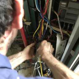 Installation de câblage électrique pour réseau informatique Morangis